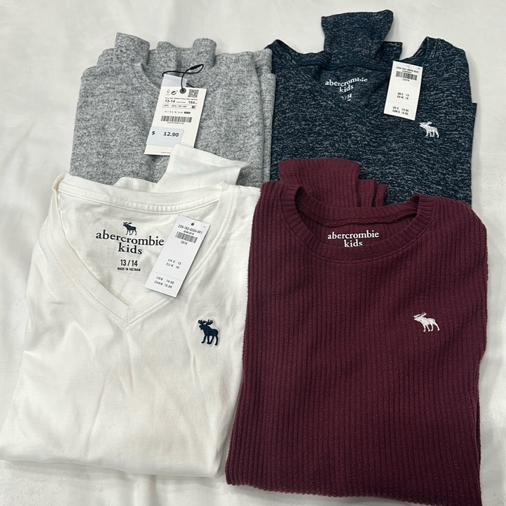 N E W Abercrombie Kids Tops!